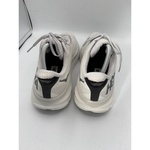 Hoka Clifton 9 Running Shoes white Women's Size 9.5 Athletic Sneakers - Picture 6 of 9